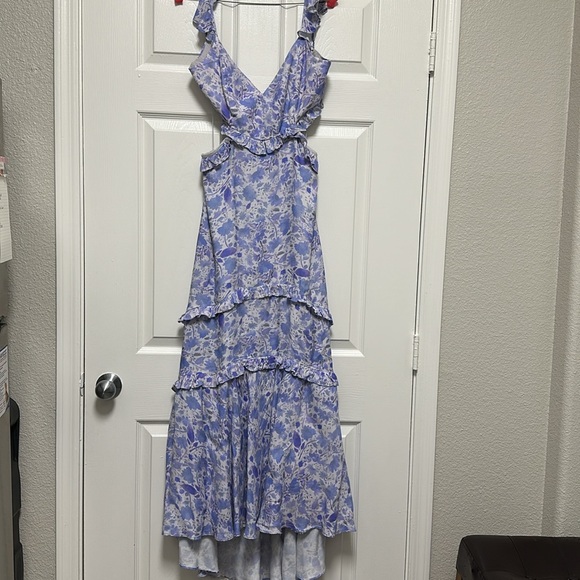 ASTR The Label Cassis Dress in Blue Floral Size Small - Picture 5 of 10